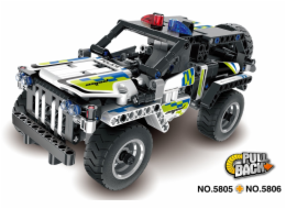 MECHANICAL MASTER - Stavebnice Policejní motorka 193 ks