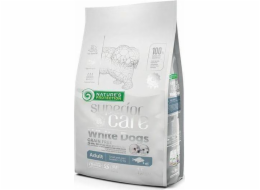 NATURE S PROTECTION Superior Care White Dogs Adult Small BiaLoryba - suchý krém pro psy bez obilovinu - 1,5 kg