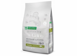 NATURE S PROTECTION Superior Care White Dogs Junior Small Whitefish - sušené mléko pro skořápky - 10 kg