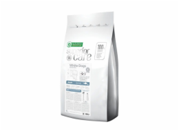 NATURE S PROTECTION Superior Care White Dogs Adult Small BiaLoryba - suchý krém pro psy bez obilovinu - 10 kg