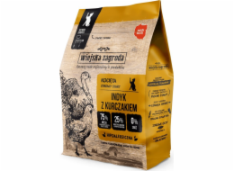 WIEJSKA ZAGRODA Kitten Turkey with chicken - suché krmivo pro kočky - 400g