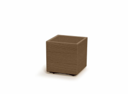Květináč Prosperplast MADERA SQUARE eco wood 28,8 cm naturo