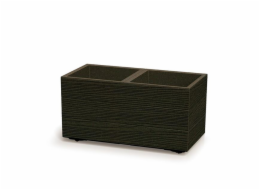 Květináč Prosperplast MADERA CASE eco wood 57,7 cm kávový eco
