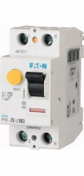 Proudový chránič Eaton 25A 2P 30mA