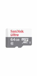 Sandisk MicroSDXC karta 64GB Ultra (80MB/s, Class 10 UHS-I, Android)