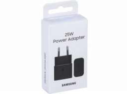 Samsung cestovní nabíječka EP-T2510NBE, GaN Tech, Fast charging, 25W, USB-C, černá
