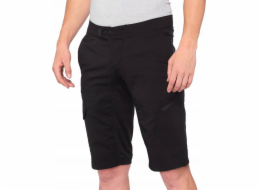 100% pánské šortky 100% RIDECAMP šortky Černá velikost 34 (48 EUR)