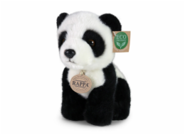 Rappa Plyšová panda sedící 18 cm ECO-FRIENDLY