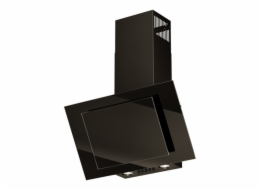 Vertikální nástěnný komínový odsavač par Eco Duo Glass Black