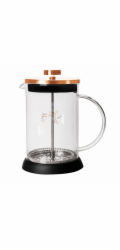 Konvička na čaj a kávu French Press 600 ml Rosegold collection BH-1494