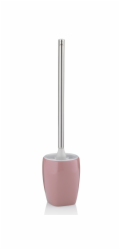WC štětka LINDANO keramika růžová 45 cm KL-20334
