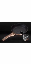 Wok s mramorovým povrchem 30 cm Rosegold Metallic Line BH-6171