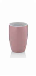 Pohár LINDANO keramika růžová KL-20332