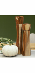 Mlýnek na sůl a pepř KAJA akátové dřevo 30 cm KL-11788