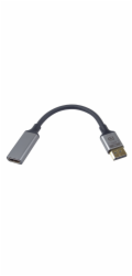 PremiumCord adaptér DisplayPort - HDMI, 8K@60Hz, 4K@144Hz Male/Female, 20cm, pozlacené konektory