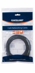 Intellinet 342070 síťový kabel Černá 3 m Cat6 U/UTP (UTP)