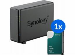 Souborový server Synology Synology DS124+1x HAT3300-4T (1x 4TB)