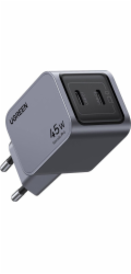 UGREEN Nexode Pro 45W Dual USB-C GaN Fast Charger EU gray