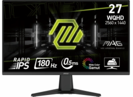 MSI MAG/275QF/27"/IPS/QHD/180Hz/0,5ms/Černá/3R