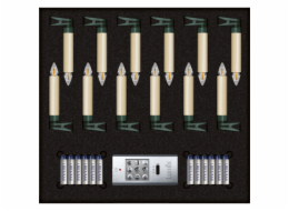 Krinner Superlight Bavaria Mini Flame 12 pcs. Set Ivory Krinner Superlight Bavaria Mini Flame 12 pcs. Set Ivory