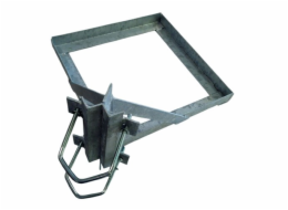 Držák dlaždice pro stožár UN délka úchytu 400mm, rám 500x500 do pr. 89 mm 
