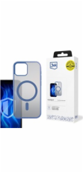 3mk ochranný kryt Frosty MagCase Blue pro Apple iPhone 13