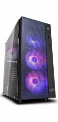 MATREXX55 MESH ADD-RGB 4F, Tower-Gehäuse