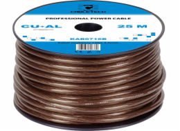 Cabletech Kabel do auta 12Ga OD4,5mm CU+AL 25m