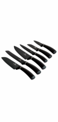 Sada nožů s antibakteriálním povrchem 6 ks Royal Black Collection BH-2383