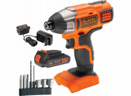 Rázový utahovák Black+Decker BLACK+DECKER RÁZOVÝ DRŽÁK. 18V BDCIM18D1A 115Nm 1x2,0Ah
