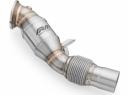 RM Motors Downpipe BMW F30, F31, F34 GT LCI 330i, 330ix, 330e B48 + TLUMIČ