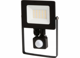 ECOLIGHT2 reflektor LED Eco Light EC79884 tenký projektor 30W 2700lm 4000K snímač pohybu IP65 černý