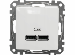 SCHNEIDERE USB nabíjecí zásuvka Schneider Sedna Design SDD111401 A+C 2.1A bílá Design & Elements