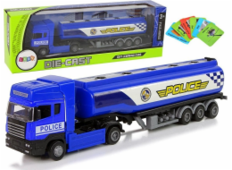 Policejní cisternový vůz LeanToys Blue 30 cm Délka