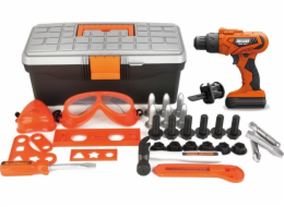 LeanToys DIY Kit Box na nářadí Bateriová vrtačka