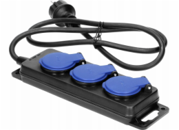 Energizer ORNO PRODLUŽOVACÍ KABEL DÍLNA 3x ZÁSUVKA 3m IP44 H05RR-F 3x1,5