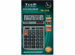 Toor Elektronická kalkulačka TR-1216 12místná kalkulačka