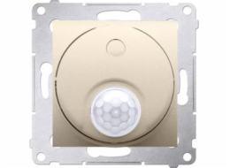 Kontakt-Simon Switch s pohybovým senzorem 20 - 500W matně zlatá (DCR10T.01/44)