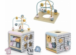 Dřevěné herní centrum Viga Toys Polar B Activity Box 5v1