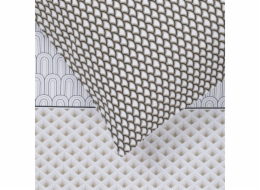 Sada povlečení Domoletti D-7676, šedá, 140x200 cm
