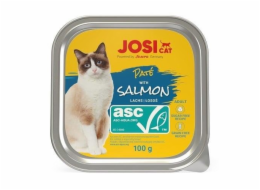 Mokré krmivo pro kočky JosiCat, losos, 0,1 kg