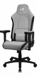 Aerocool CROWN AeroWeave Univerzální herní židle Polstrované sedadlo Šedá