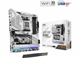 ASRock MB Sc AM5 X870 PRO RS WIFI, AMD X870, 4xDDR5, 1xHDMI, 2xThunderbolt, WI-FI