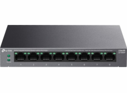 Switch TP-Link LS108GP 8x GLan s PoE+, 62W, kov