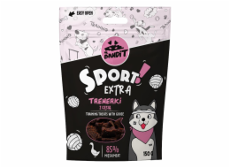 PAN. BANDIT Sport Extra Trenažéry s husou - pochoutka pro psy - 150 g