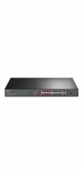 TP-Link CCTV switch TL-SL1218P (16x100Mb/s, 1xGbE uplink, 1xGbE/1xSFP combo uplink, 16xPoE+, 150W)