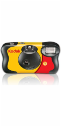 Jednorázový fotoaparát Kodak FunSaver flash, barevný film a blesk, 27 snímků, ISO 400