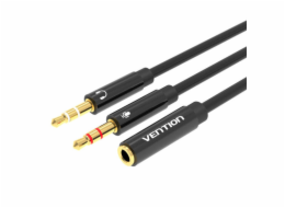 Vention BBTBY audio splitter Černá