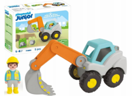 PLAYMOBIL 71684 Junior: Lopatový bagr, stavebnice