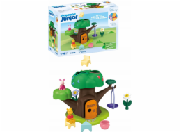 PLAYMOBIL 71693 Junior & Disney: Domeček na stromě Winnie & Prasátko, stavebnice